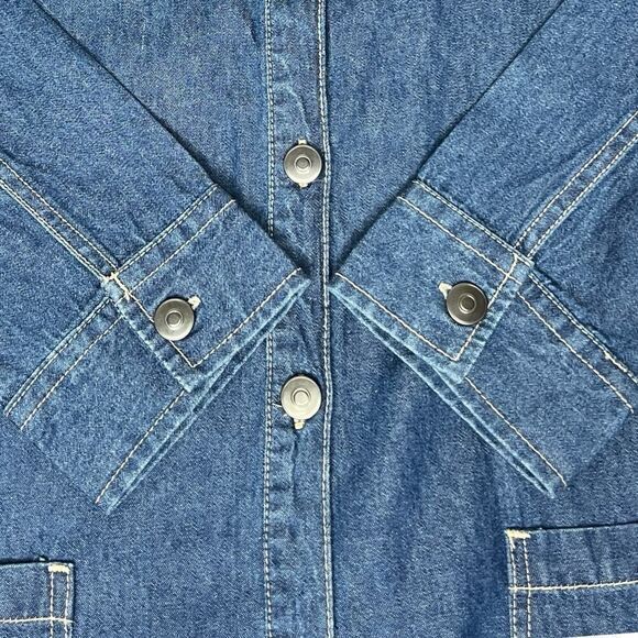 APPLESEEDS Barn Jacket‎ Denim Jacket Jean Jacket Size Large - Picture 6 of 8
